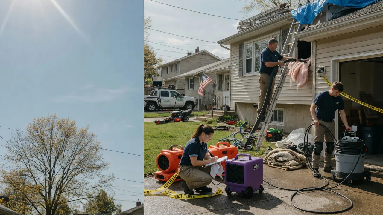 Emergency Water Removal in Lewis Center, OH near me